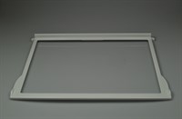 Cadre de clayette en verre, Husqvarna frigo & congélateur - 20 mm x 520 mm x 344 mm (pas au-dessus du bac à légumes)